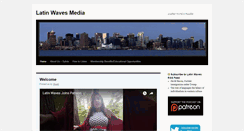 Desktop Screenshot of latinwavesmedia.com